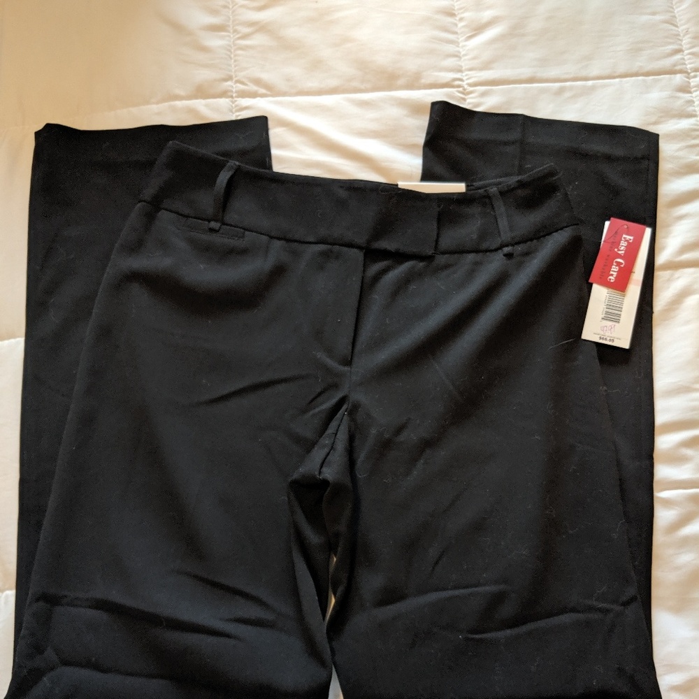 Rafella Long Black Dress Pants